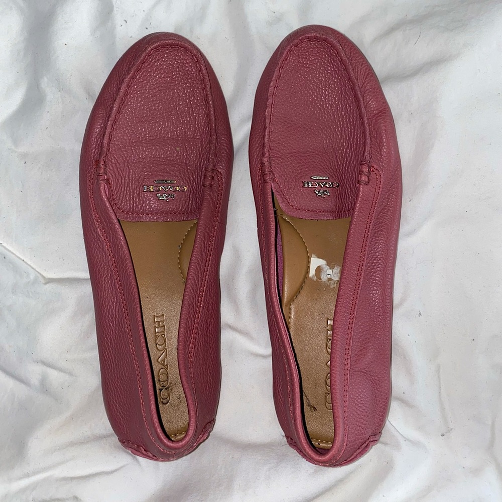 Coach Mauve Loafers